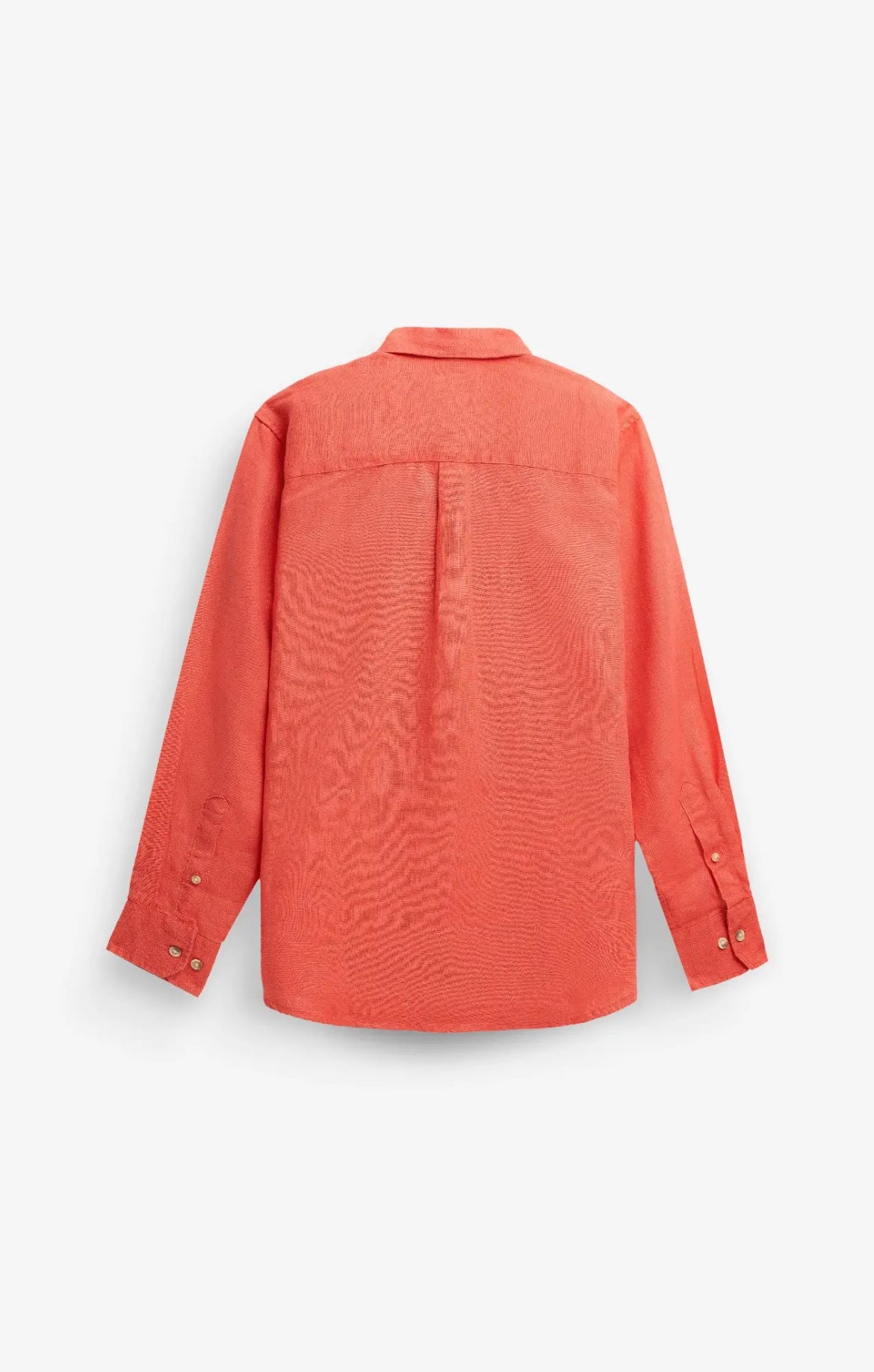 VELAIR LINEN Peach Orange Shirt