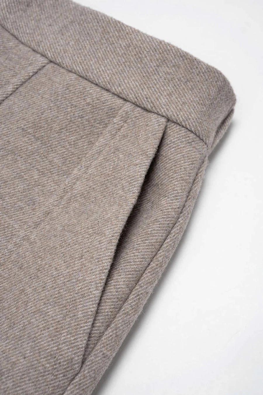 Solid Pocket Wide Leg Pants