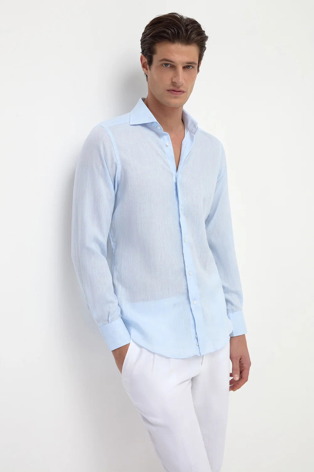Light Blue Linen shirt