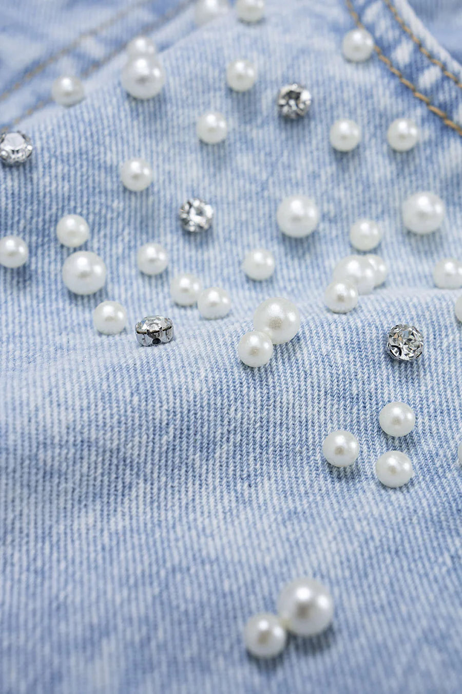 Denim Pearl Jeans