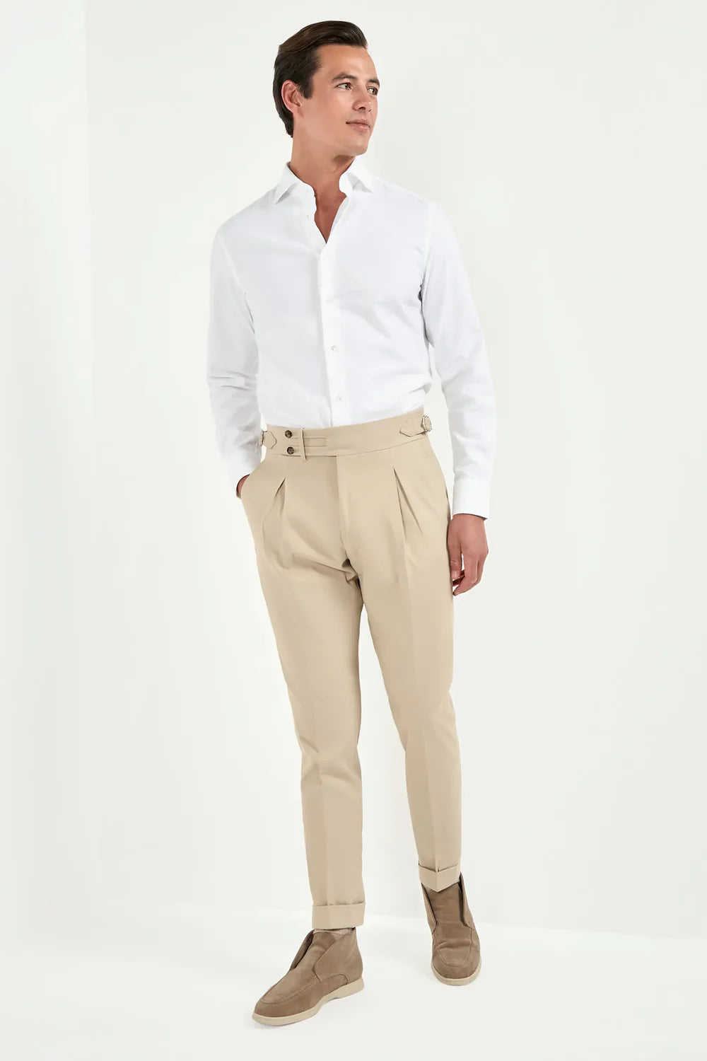 Beige Limited Edition trousers