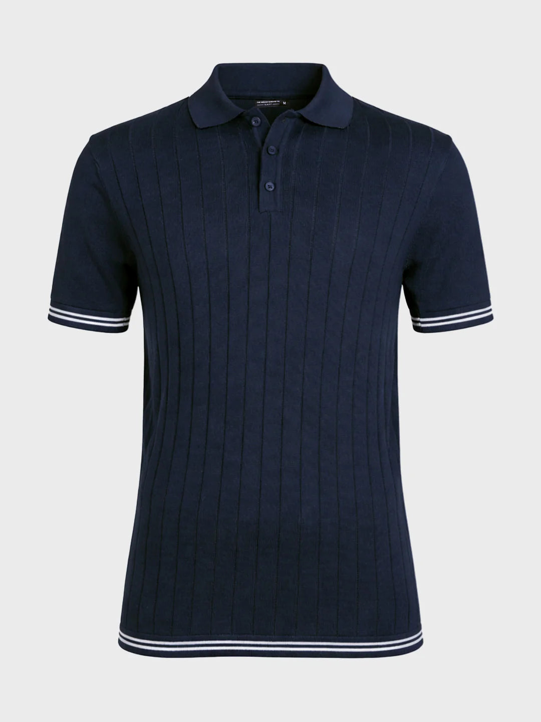 KNITTED POLO T-SHIRT
