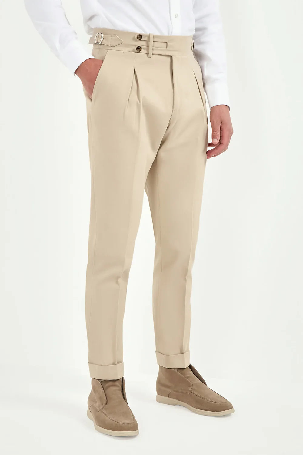 Beige Limited Edition trousers