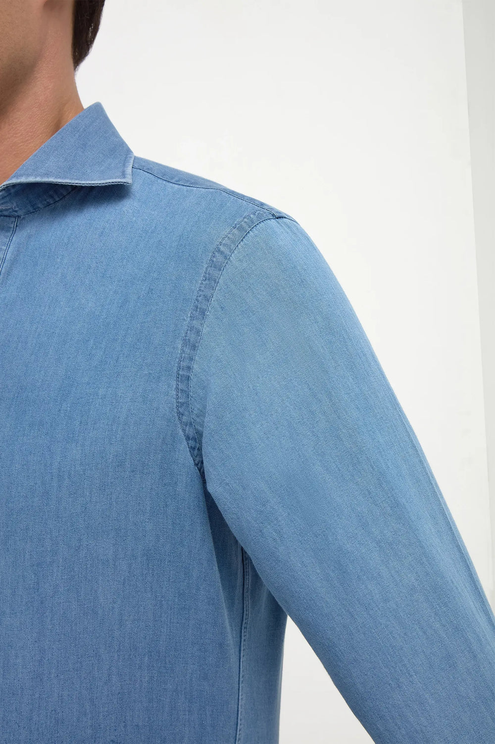 Denim Popover Shirt