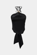 Satin Halter Top