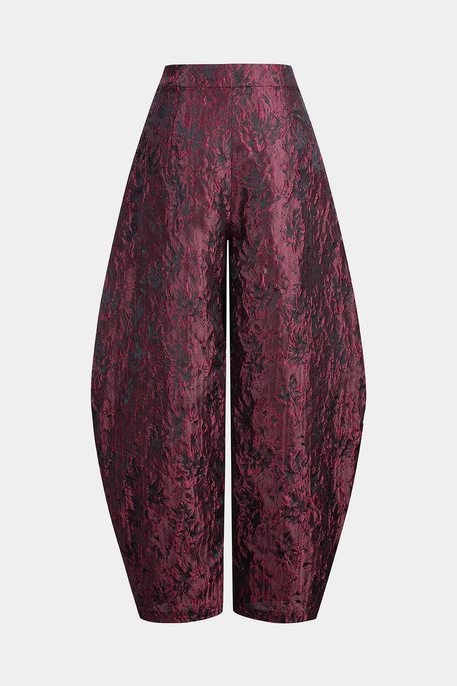 Floral Jacquard Pants