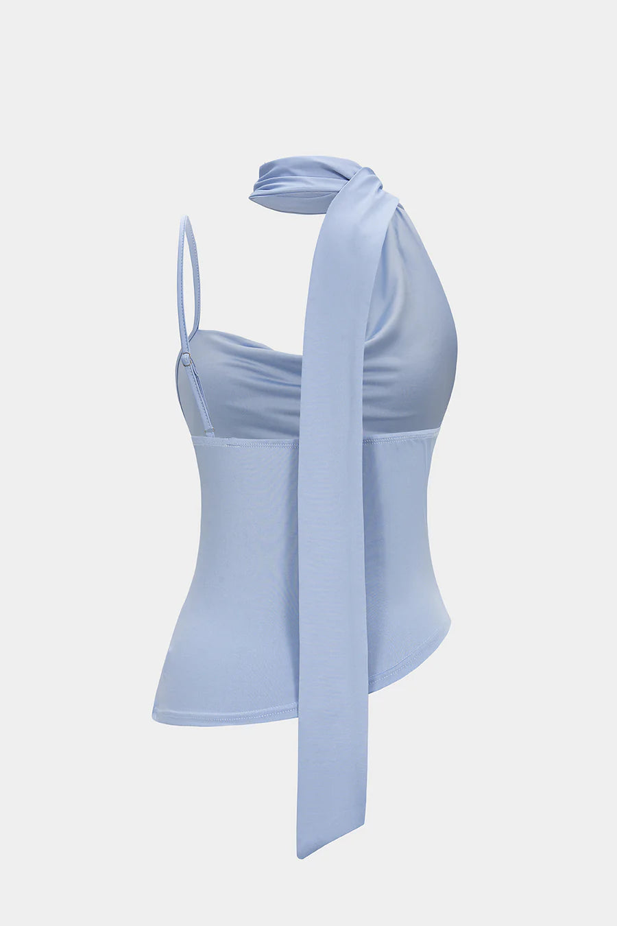 Asymmetrical Halter Neck Top