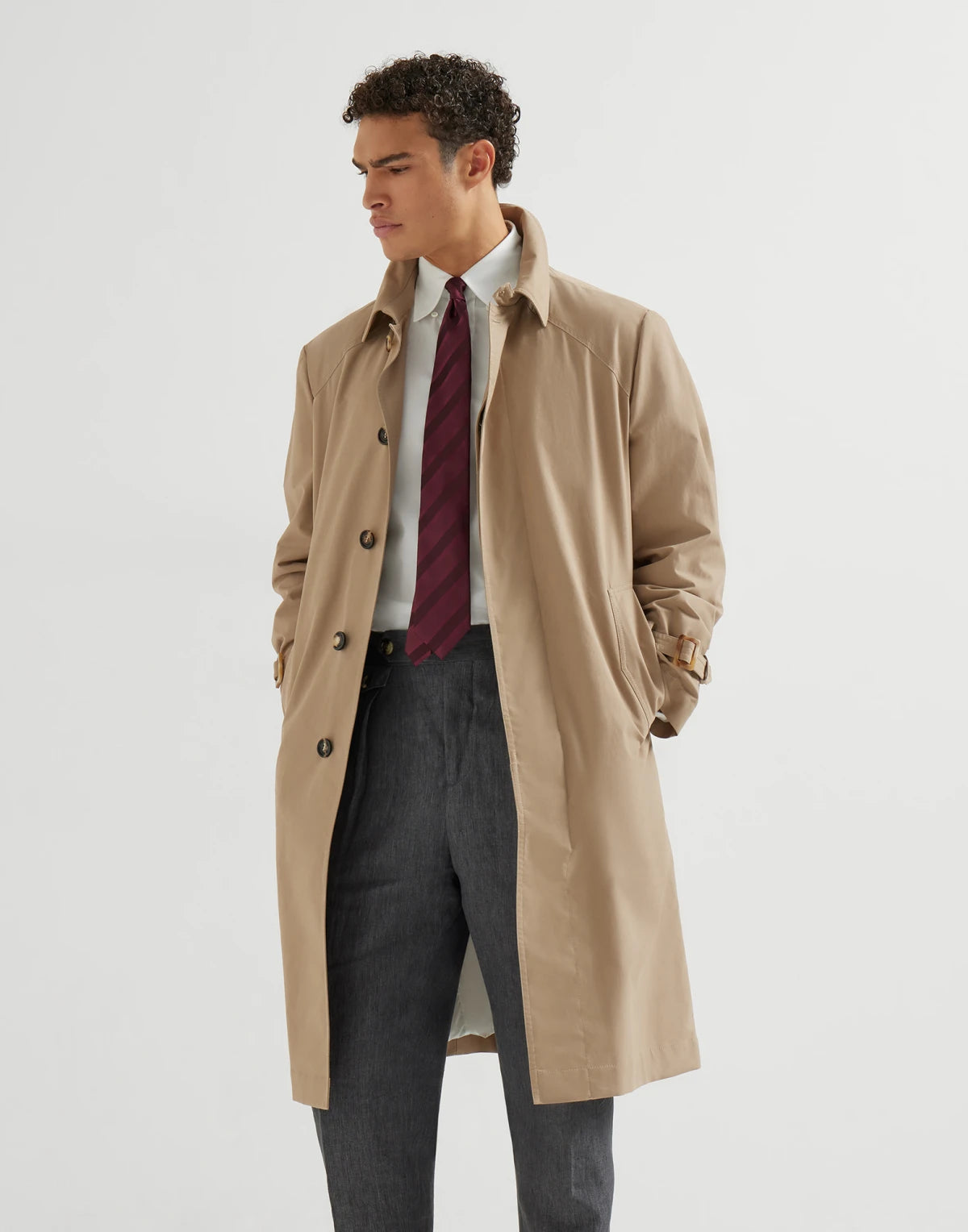 BEIGE LONG COAT
